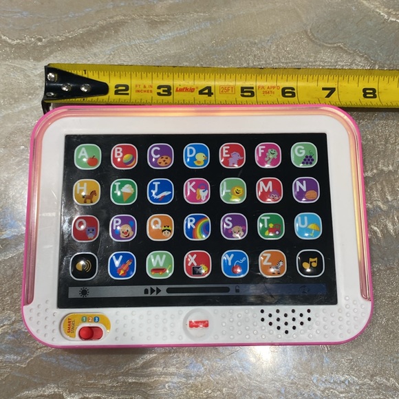Fisher Price Laugh & Learn Smart Stages Tablet with 3x AAA Batteries included - Picture 8 of 10